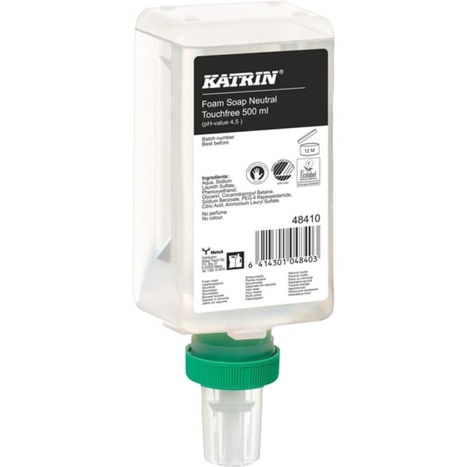 Handzeep Katrin Neutral schuim touchfree 500ml 48410