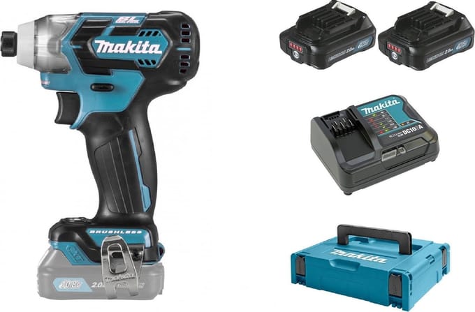 Makita - TD111DSAJ - 12V - accu - Slagschroevendraaier - 2x 2.0Ah - in Mbox