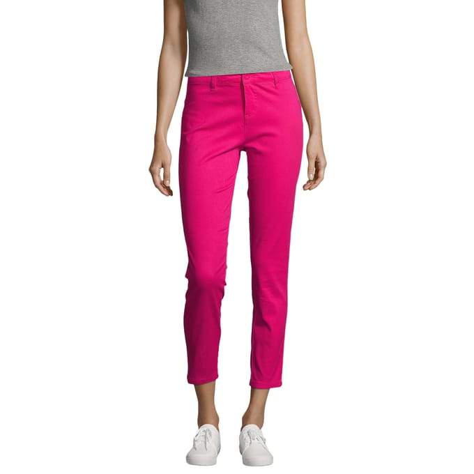 SOLS Dames/dames Jules Chino Broek (Zonsondergang Roze)