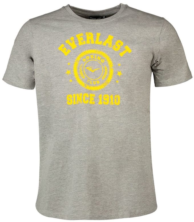 Everlast Horton T-shirt Met Korte Mouwen Grijs L Man