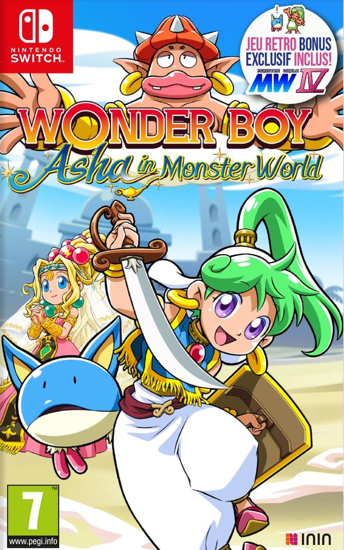 Wonder Boy: Asha in Monster World - Nintendo Switch - Platformgame
