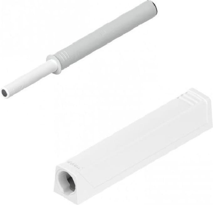Blum Tip-on met buffer - Lange versie - Wit - 956A1006 SEIW - Inclusief adapterplaat
