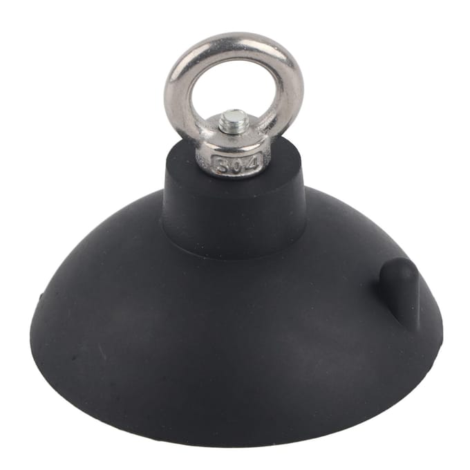 Système de retenue de bain avec ventouse et câble ras du cou pour toilettage d'animaux domestiques black