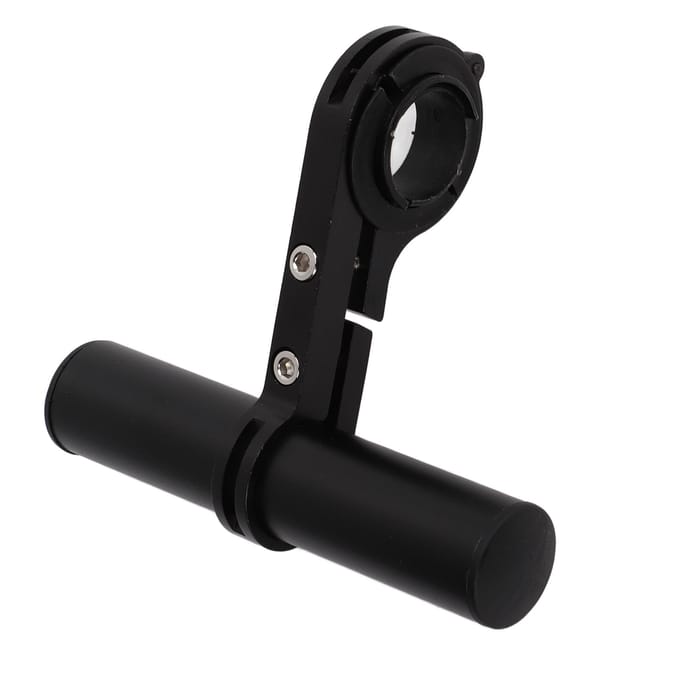 Support d'extension de vélo multifonctionnel 10 cm Support à tige unique d'extension en alliage d'aluminium pour vélo black