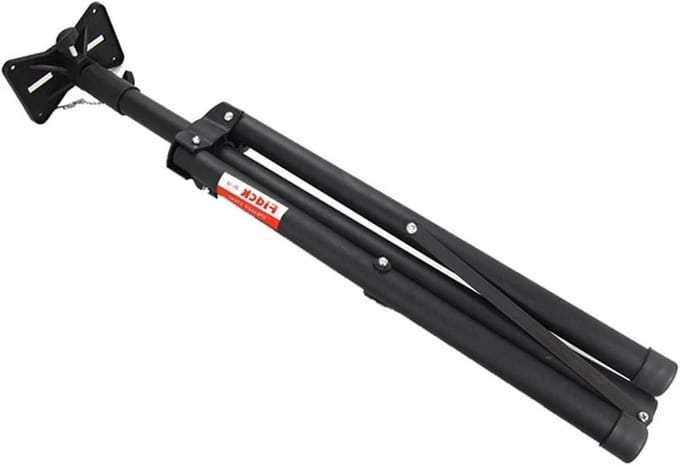 Scorebord Statief - Led Timer Houder - Sport Wedstrijden - Uitschuifbaar Flexibel - Max 180cm Hoog - Zwart