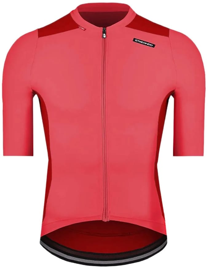 Etxeondo Alde 110 Colour Edition Korte Mouw Wielertrui Rood M Man