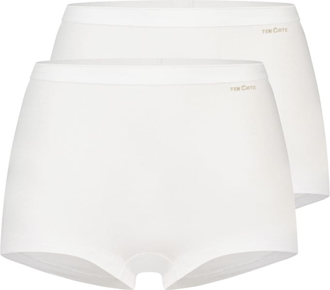 Ten Cate Basics shorts wit 2-pack voor Dames | Maat M