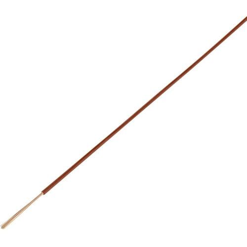 TRU COMPONENTS 1565609 Voertuigkabel FLRY-A 1 x 1 mm² Bruin 50 m