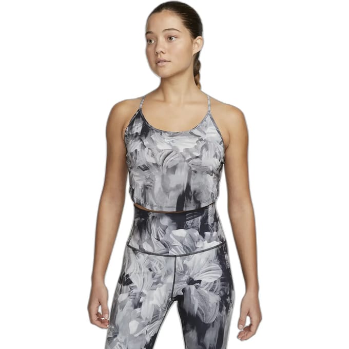 Dames crop top Nike ONE Dri-Fit AOP
