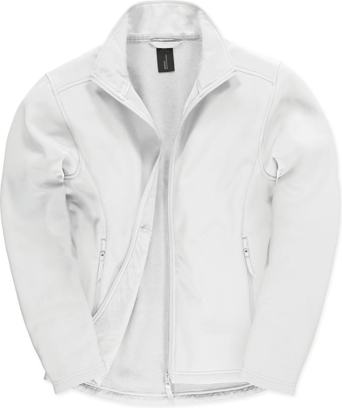 B&C Id.701 Softshell / Men CGJUI62 - White / White - S