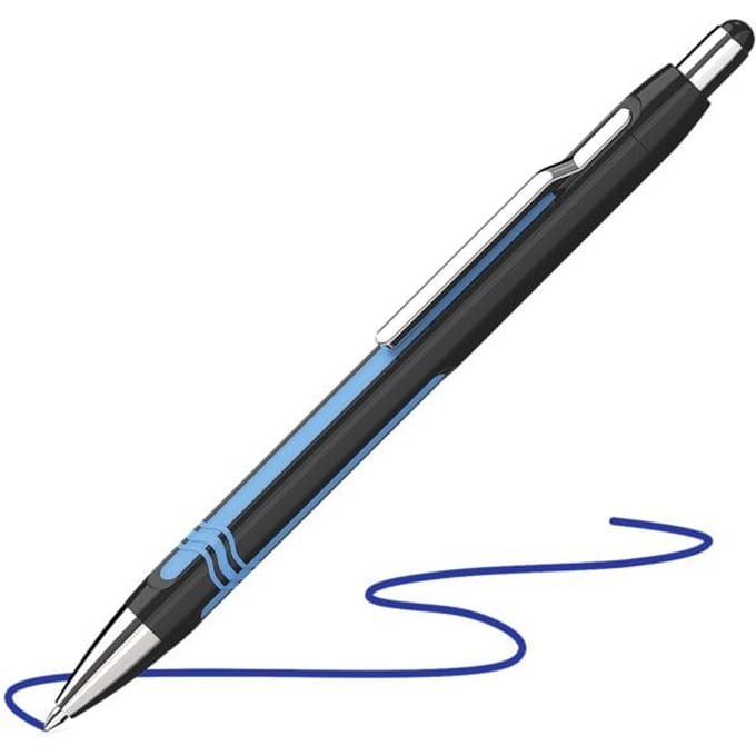 Schneider balpen - Epsilon Touch - zwart/blauw - styluspen - S-138601