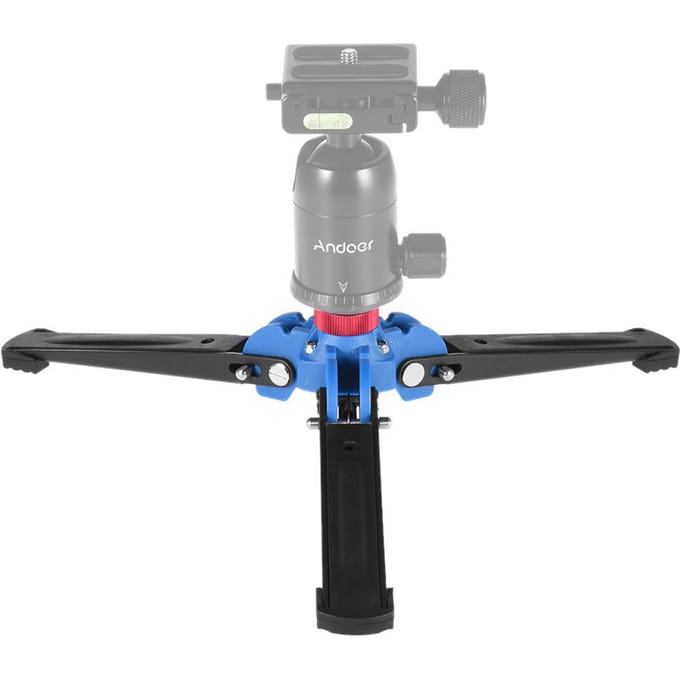 Trépied monopode pour caméra vidéo de Studio à vis de 3/8 pouces, Base de Support gray