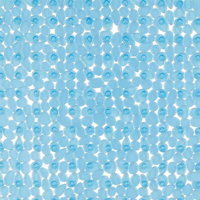 PVC antislip douchemat 75x36 cm - antibacterieel met Sanitized functie