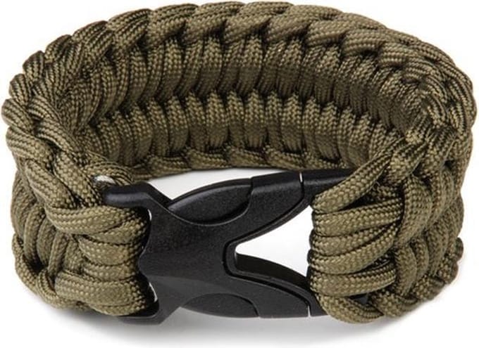 Paracord bracelet K2132 9inch groen