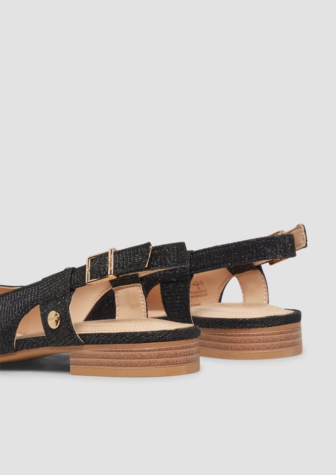 s.Oliver - female - Slingback ballerina's met gesp