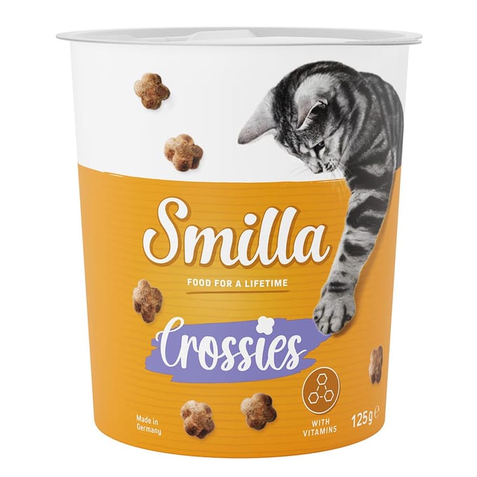 Smilla Vitamin Snacks Crossies - Voordeelpakket 3 x 125 g