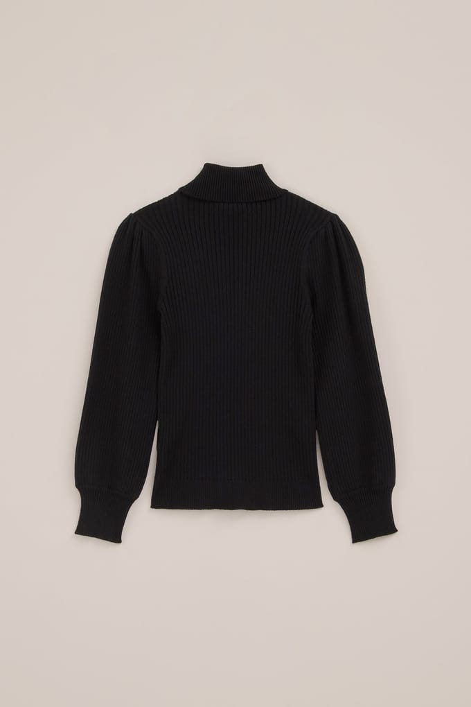We Fashion Knitted Pullover Black Größe: 170/176 | Strickjacken Outlet | kids | Schwarz