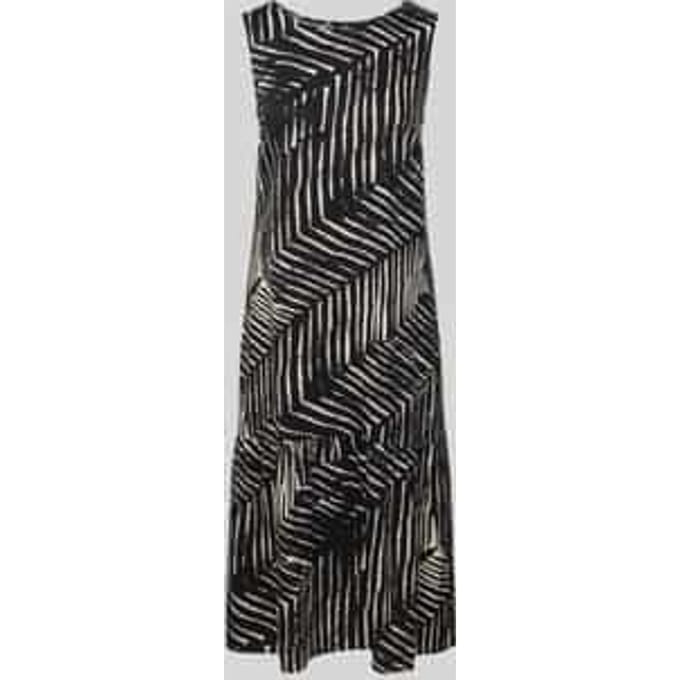 Midi-jurk van viscose, model 'Wicy palm leaves'