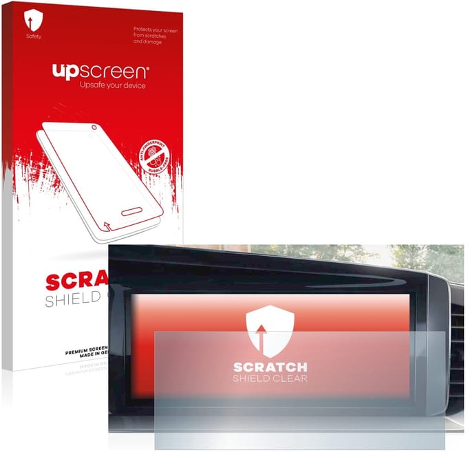 upscreen - Screenprotector voor Opel Mokka B 2022 Infotainment System 10" - Folie Beschermfolie transparant