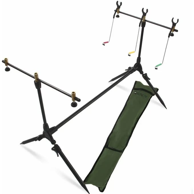 Angling Pursuits 'Session' Rod Pod met swingers en achtersteuntjes - Rodpod