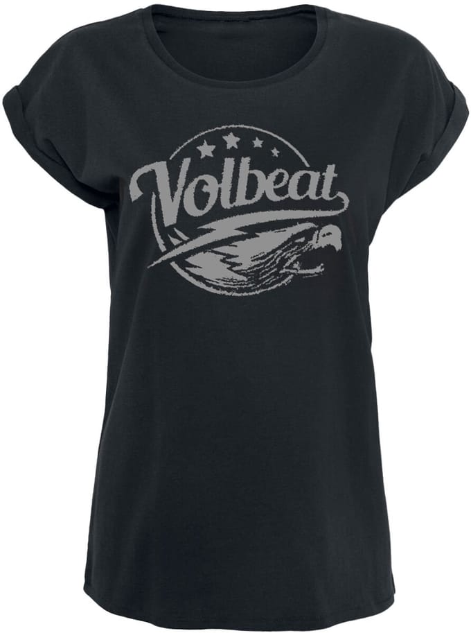 Volbeat T-shirt - Eagle - S tot XXL - voor Vrouwen - zwart