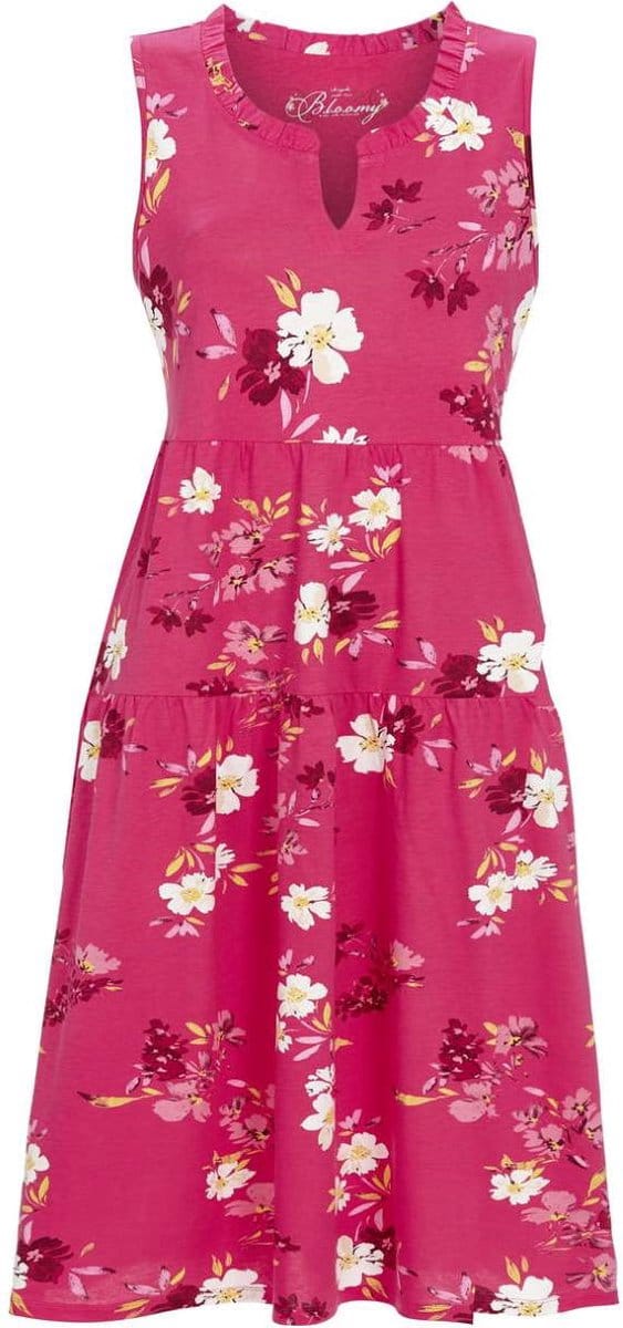 Ringella – Bloomy – Nachtkleed – 5251001 – Red – Maat 42