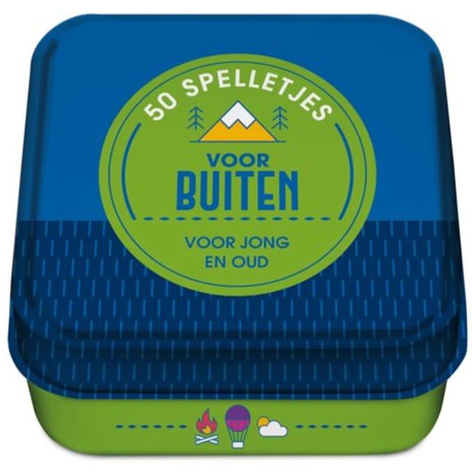 50 Spelletjes Voor Buiten - ImageBooks Factory