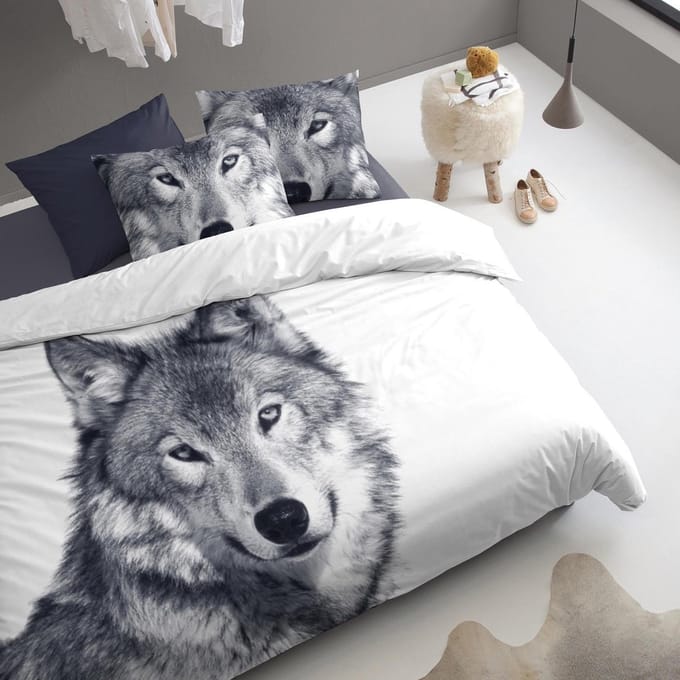Damai Dekbedovertrekset flanel 200 x 200/220 cm husky white