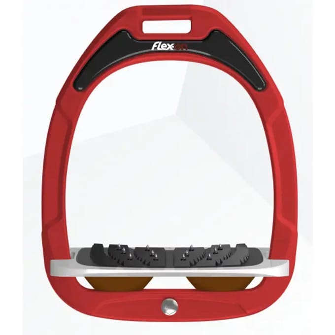 Ingelaste Steigeringen Rood/Grijs/Bruin Flex-On Green Composite