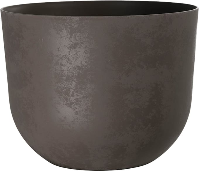 Elezza SWINGmood Conca Bloempot Rond Taupe Ø 38 × H 32 cm