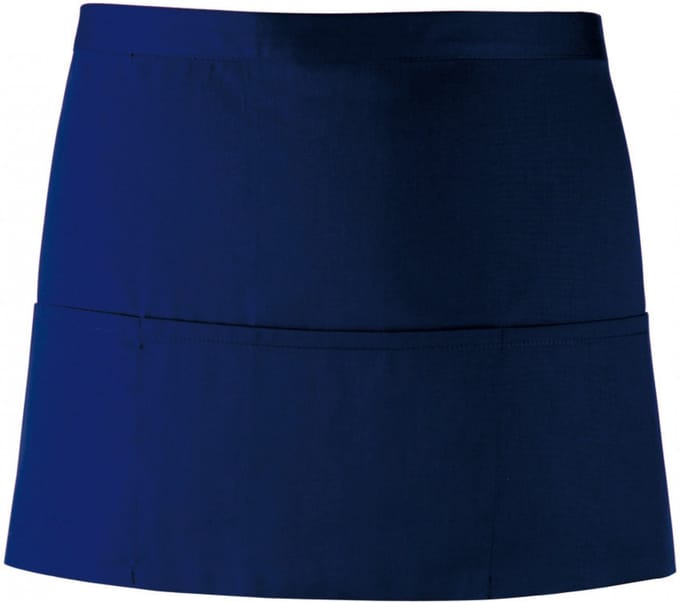 Schort/Tuniek/Werkblouse Unisex One Size Premier Navy 65% Polyester, 35% Katoen