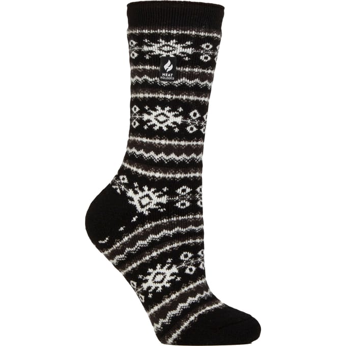 Dames Thermo Lite Patroon Sokken voor de Winter