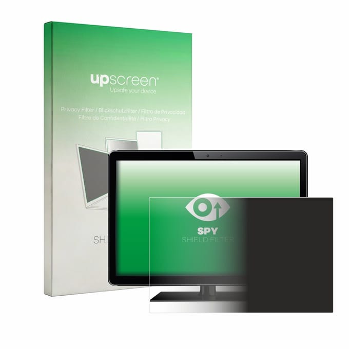 upscreen - privacyscherm voor Flatscreens mit 15.3 inch Schermen [329 mm x 205.6 mm, 16:10] - privacy filter screenfilter Blauwlichtfilter