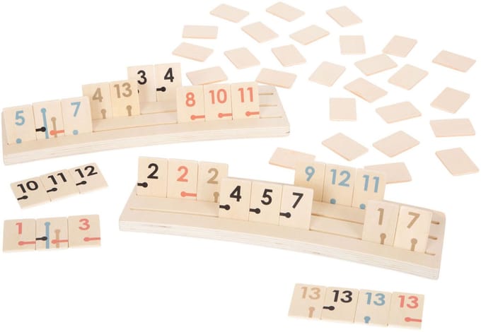 Small Foot - Wooden Rummy Game