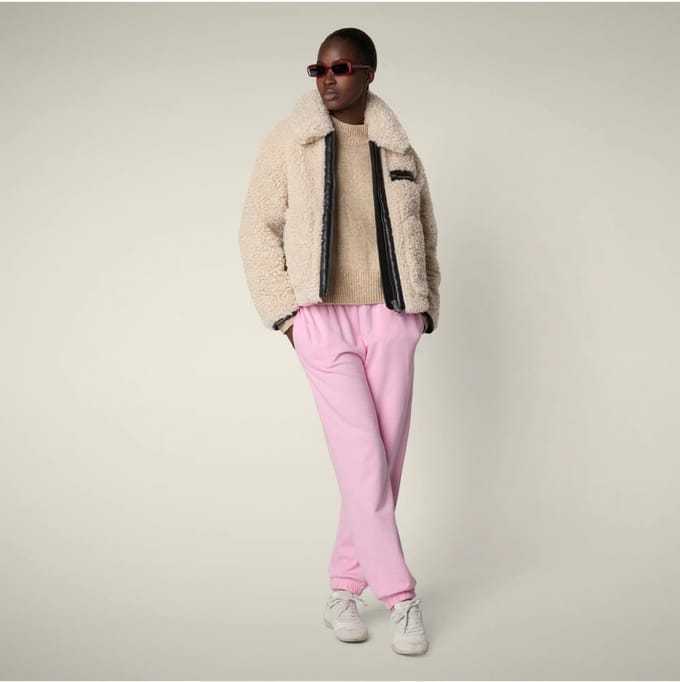 Save The Duck Hester beige jas