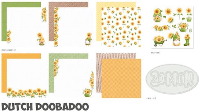 Dutch DooBaDoo Kit Potje Zomer 20x20 cm