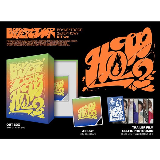 BOYNEXTDOOR - 2e EP [HOE?] (KiT ver.) Normal