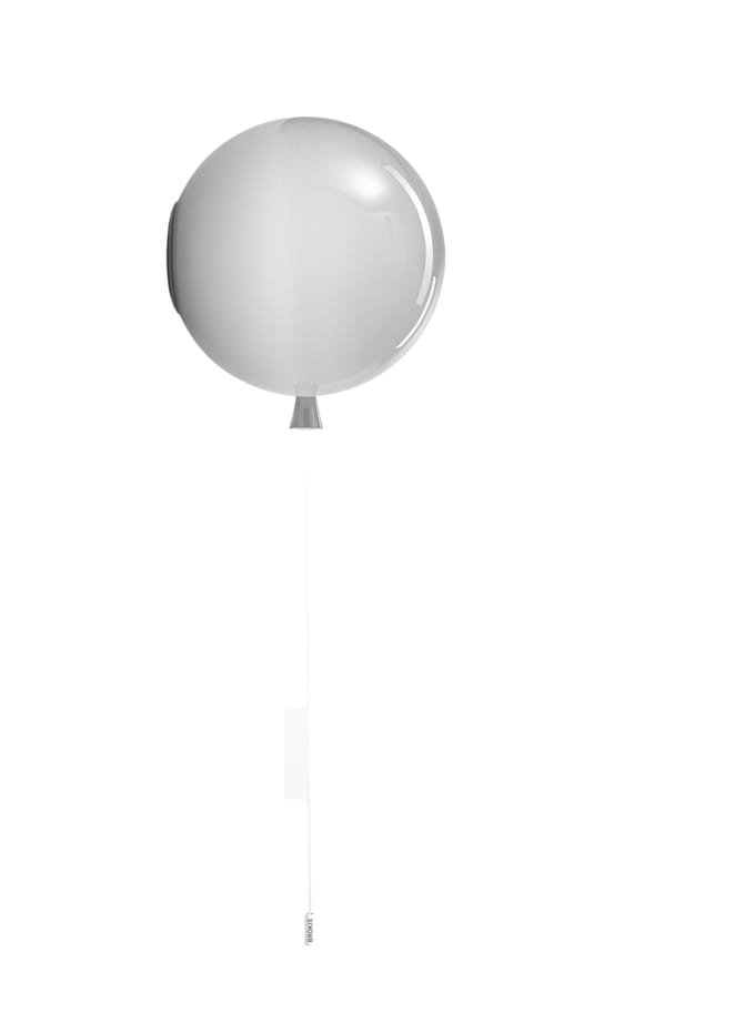 Brokis Memory Wandlamp - grijs - glanzend - M