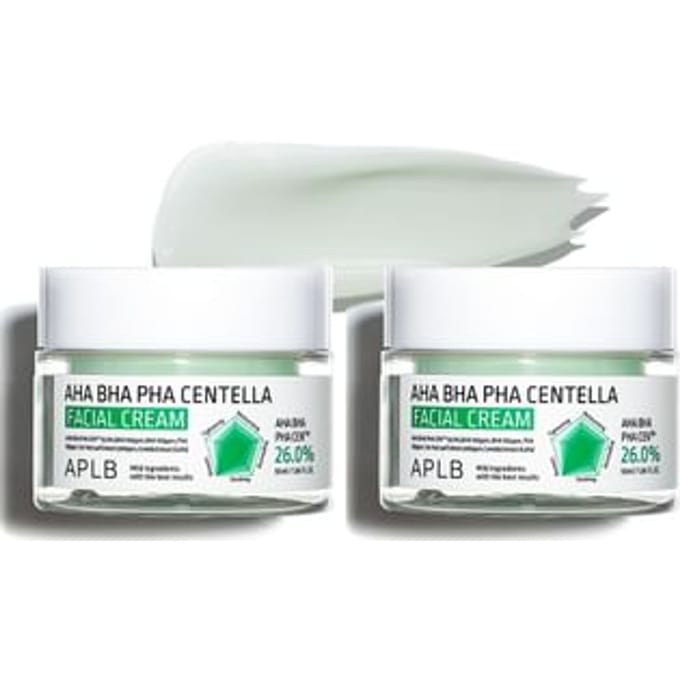 APLB - AHA BHA PHA Centella Facial Cream Set 2 pcs