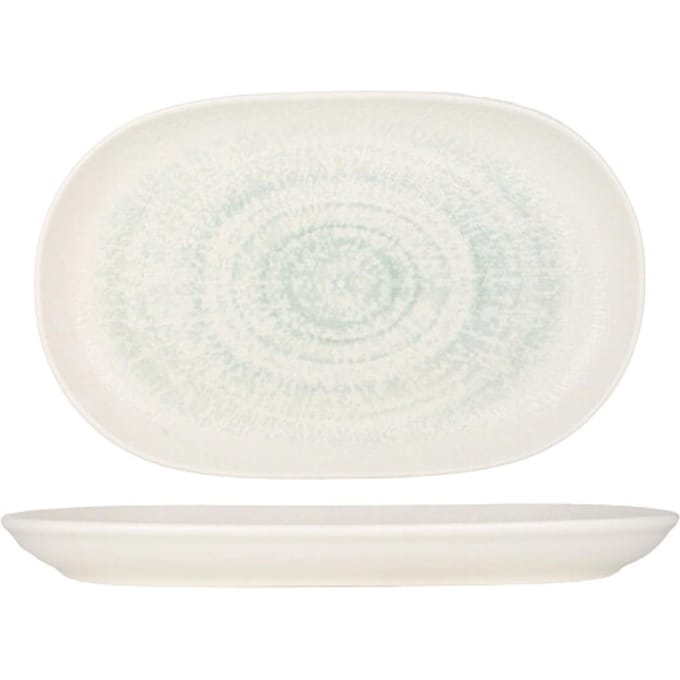 ID Fine Serveerschaal - Glacier - Porselein - 33 cm - set van 2