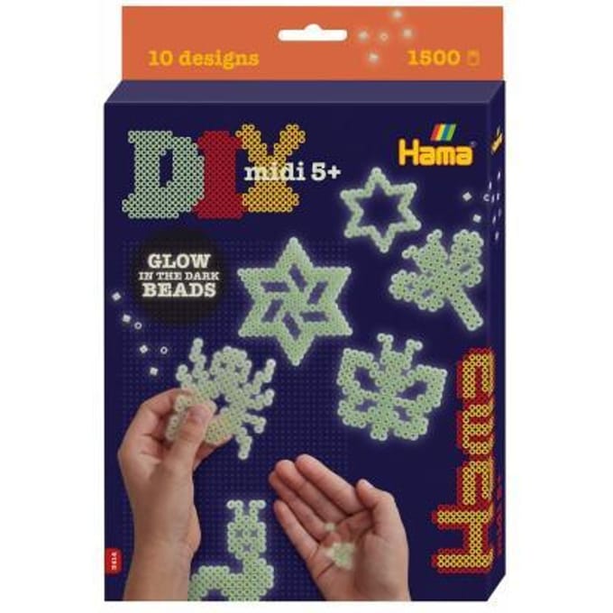 Hama Glow in the Dark Strijkkralen & -parels