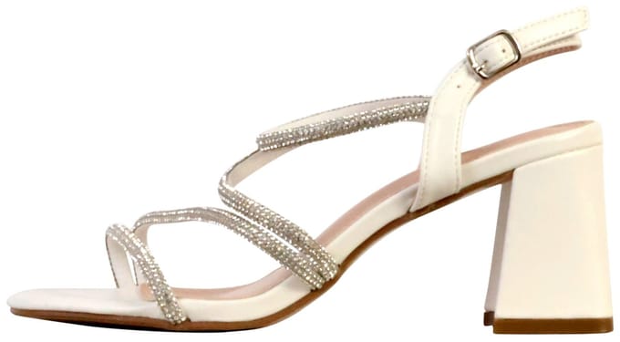 Sandalen met hak en bandjes