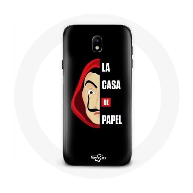 Case voor Samsung Galaxy J5 2017 La casa de papel-logo en masker