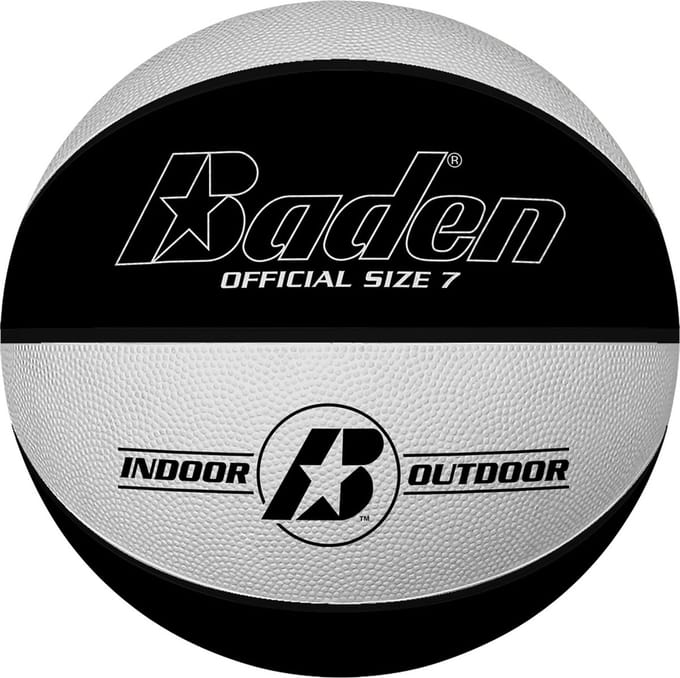 Baden Basic (Size 7) Basketbal Heren - Zwart / Wit | Maat: 7