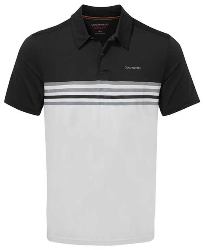 Craghoppers Nosilife Pro Korte Mouw Poloshirt Wit M Man