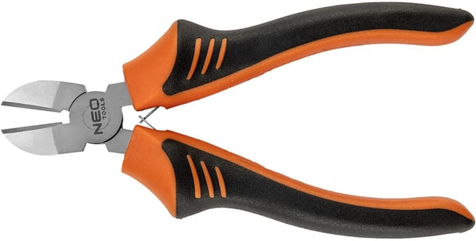 NEO - Zijkniptang - 160mm - Ergonomische Handgrepen - Inductief Geharde Snijbladen