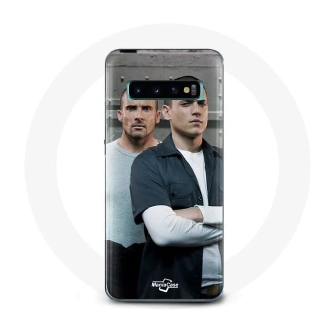 Case voor Samsung Galaxy s10 edge Prison Break Michael Scofield en Lincoln Burrows