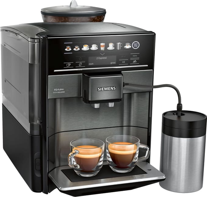 Siemens EQ6 plus - TE657F09DE - Espressomachine - Koffiemachine met bonen