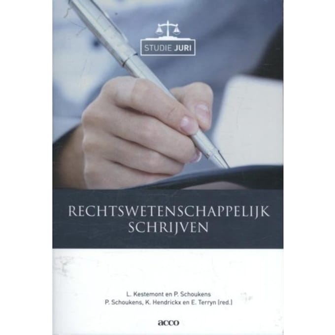 Rechtswetenschappelijk Schrijven - Studie Juri - L. Kestemont