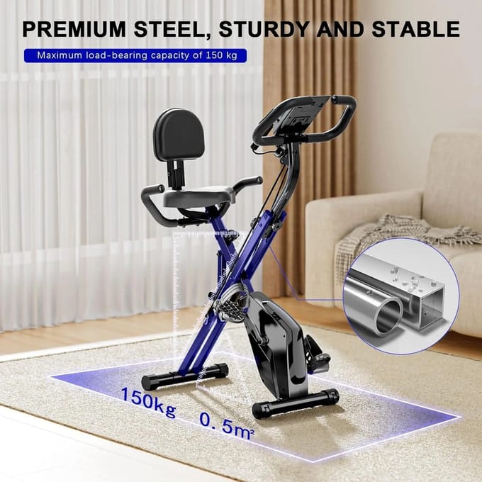 Wentinkmo hometrainer- opvouwbare hometrainer hometrainer fiets - 8 weerstand